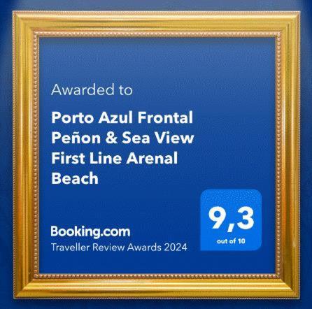קלפה Porto Azul 10A Frontal Penon & Sea View First Line Arenal Beach מראה חיצוני תמונה
