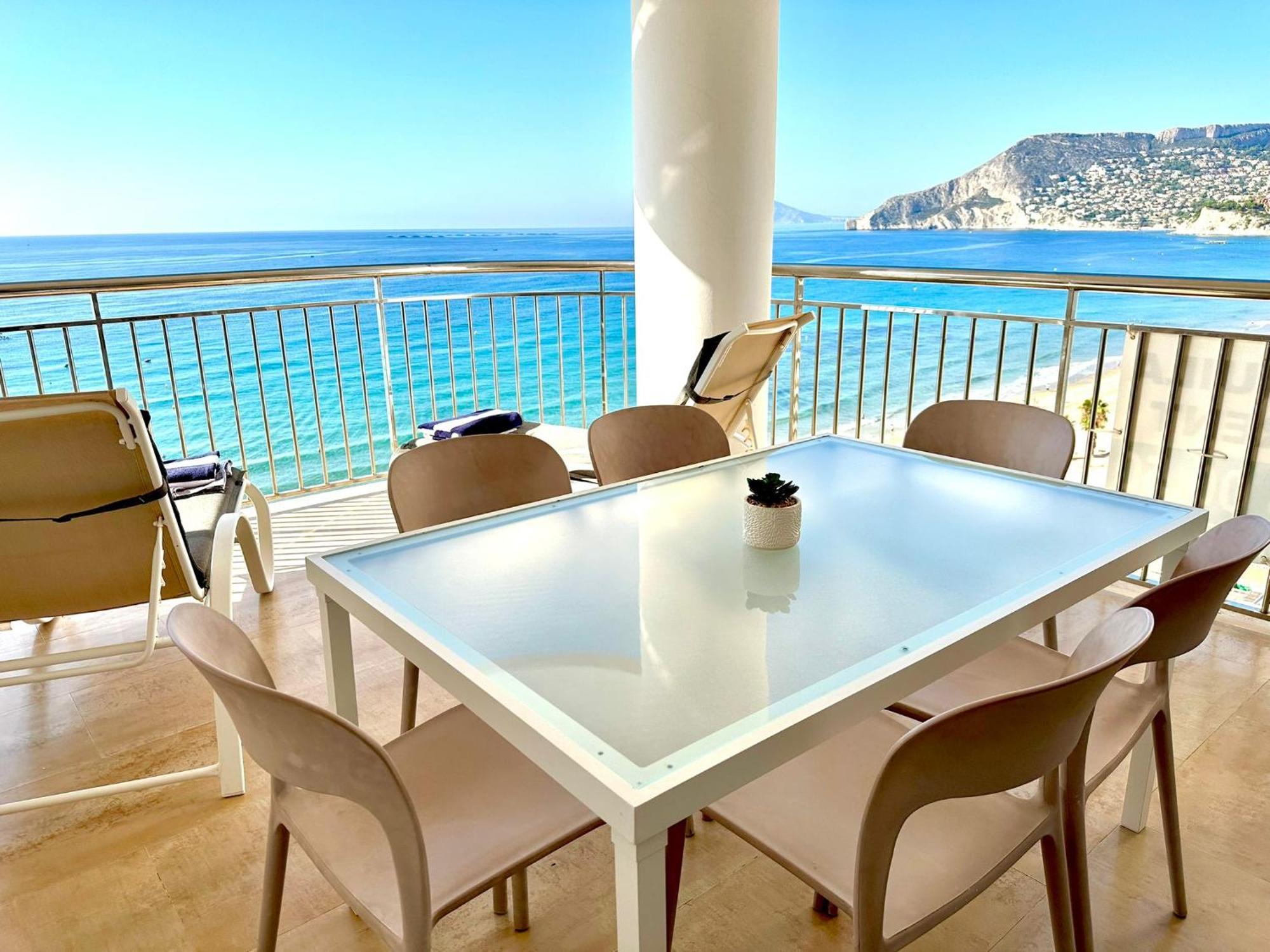 קלפה Porto Azul 10A Frontal Penon & Sea View First Line Arenal Beach מראה חיצוני תמונה