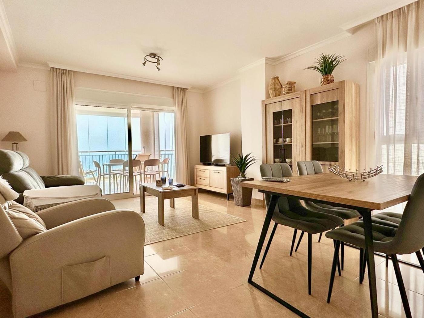 קלפה Porto Azul 10A Frontal Penon & Sea View First Line Arenal Beach מראה חיצוני תמונה